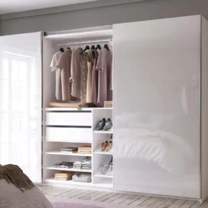 marsian gloss white gardırop – sürgülü kapaklı, 5 yıl garantili seri